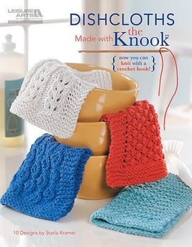 portada dishcloths made with the knook (en Inglés)
