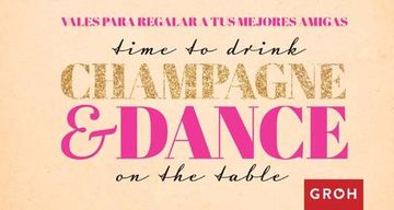 portada Vales Time to Drink Champagne and Dance (in Spanish)