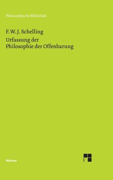portada Urfassung der Philosophie der Offenbarung (en Alemán)
