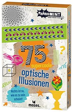 portada Moses. Phänomint 75 Supercoole Optische Illusionen | Spannende Experimente und Optische Täuschungen für Clevere Kids | Kartenset für Kinder ab 9 Jahren (en Alemán)