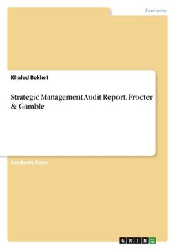 portada Strategic Management Audit Report. Procter & Gamble (en Inglés)
