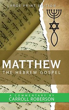 portada Matthew the Hebrew Gospel (en Inglés)