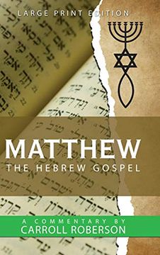 portada Matthew the Hebrew Gospel 