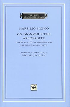 portada On Dionysius the Areopagite, Volume 1 (The I Tatti Renaissance Librar)