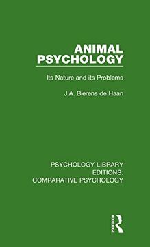 portada Animal Psychology (Psychology Library Editions: Comparative Psychology) 