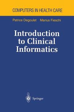 portada Introduction to Clinical Informatics