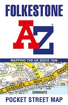 portada Folkestone a-z Pocket Street map (in English)