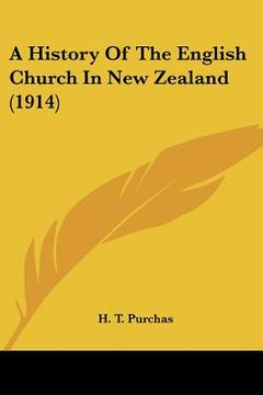 portada a history of the english church in new zealand (1914)