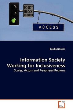 portada information society working for inclusiveness (en Inglés)