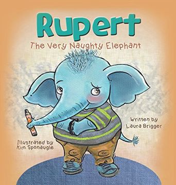 portada Rupert The Very Naughty Elephant (en Inglés)