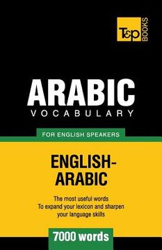 portada Arabic vocabulary for English speakers - 7000 words (in English)