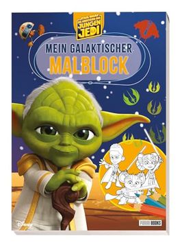 portada Star Wars: Die Abenteuer der Jungen Jedi - Mein Galaktischer Malblock (en Alemán)