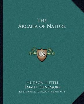 portada the arcana of nature (in English)