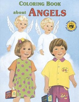 portada coloring book about the angels