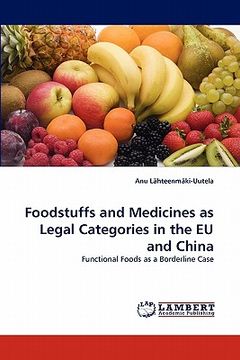 portada foodstuffs and medicines as legal categories in the eu and china (en Inglés)