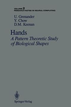 portada hands: a pattern theoretic study of biological shapes (en Inglés)