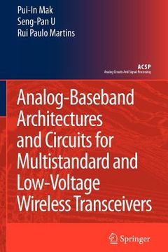 portada analog-baseband architectures and circuits for multistandard and low-voltage wireless transceivers (en Inglés)