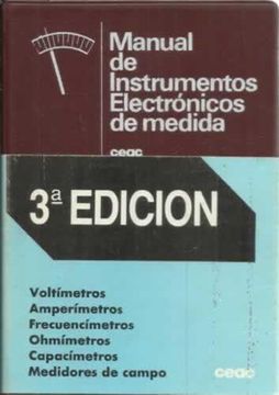 portada Manual de Instrumentos Electronicos de Medida (6ª Ed. )