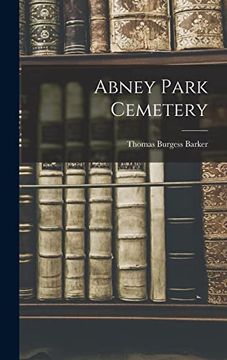 portada Abney Park Cemetery (in English)