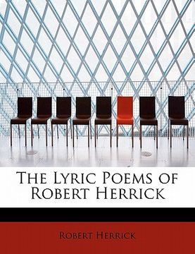 portada the lyric poems of robert herrick (en Inglés)