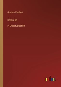 portada Salambo: in Großdruckschrift (in German)