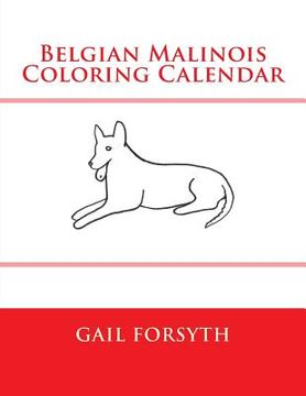 portada Belgian Malinois Coloring Calendar