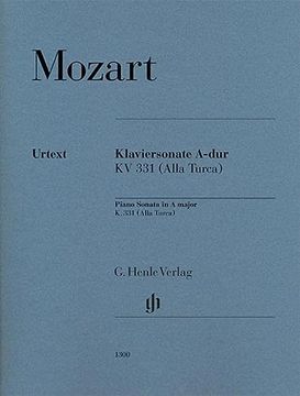 portada Piano Sonata a Major k. 331 (300I) (With Alla Turca)