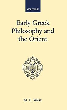portada Early Greek Philosophy and the Orient (en Inglés)