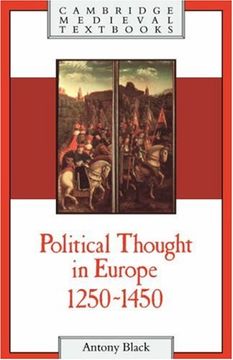portada Political Thought in Europe, 1250-1450 Hardback (Cambridge Medieval Textbooks) (in English)