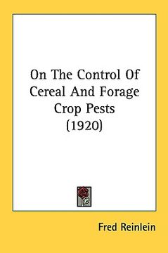 portada on the control of cereal and forage crop pests (1920) (en Inglés)