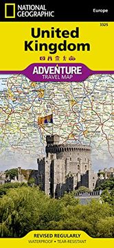 portada United Kingdom : 1/825 000 (Adventure map)