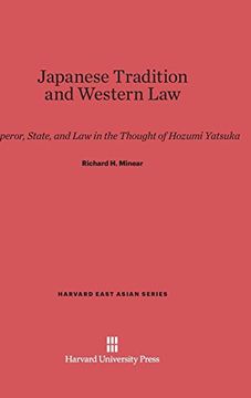 portada Japanese Tradition and Western law (Harvard East Asian) (in English)