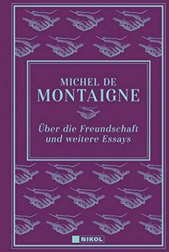 portada Über die Freundschaft und Weitere Essays (in German)