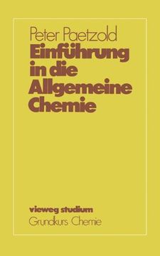 portada Einführung in die Allgemeine Chemie (vieweg Studium; Grundkurs Chemie) (German Edition)