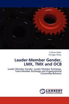 portada leader-member gender, lmx, tmx and ocb (en Inglés)