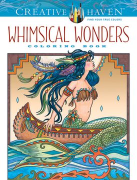 portada Creative Haven Whimsical Wonders Coloring Book (in English)