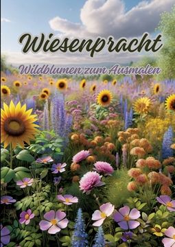 portada Wiesenpracht: Wildblumen zum Ausmalen (en Alemán)