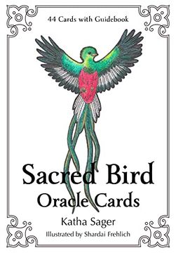 portada Sacred Bird Oracle Cards: 44 Cards With Guidebook (en Inglés)