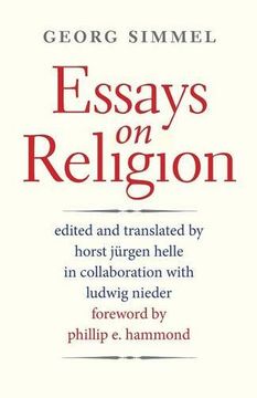 portada Essays on Religion (Society for the Scientific Study of Religion Monograph Serie) 
