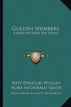 portada golden numbers: a book of verse for youth (in English)