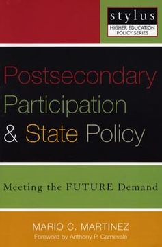 portada postsecondary participation and state policy: meeting the future demand