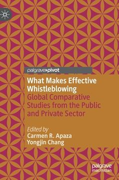 portada What Makes Effective Whistleblowing: Global Comparative Studies from the Public and Private Sector