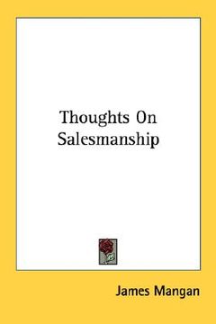 portada thoughts on salesmanship (en Inglés)