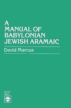 portada a manual of babylonian jewish aramaic (en Inglés)