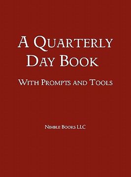 portada a quarterly day book with prompts and tools