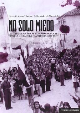 portada No Solo Miedo (Historia Comares) (in Spanish)