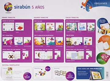 portada 16). Sirabun 5 Años (Globalizado) Ed. Infantil (en Catalán)