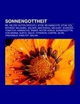 portada Sonnengottheit (en Alemán)