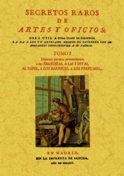 portada Secretos raros de artes y oficios (12 Tomos): Secretos raros de artes y oficios (Tomo 1)