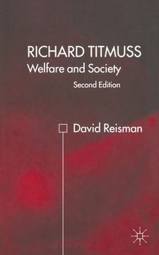 portada Richard Titmuss; Welfare and Society: Welfare and Society (en Inglés)
